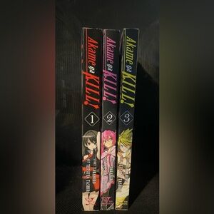 Akame ga Kill! Manga Volumes 1-3